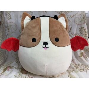 Squishmallows Reginald the Corgi‎ Devil Plush 14" Kellytoy